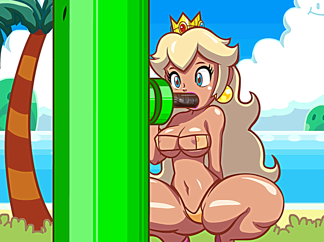 Mario peach nude bj