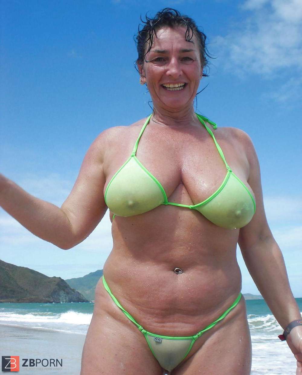 Tator T. reccomend pics mature beach bikini