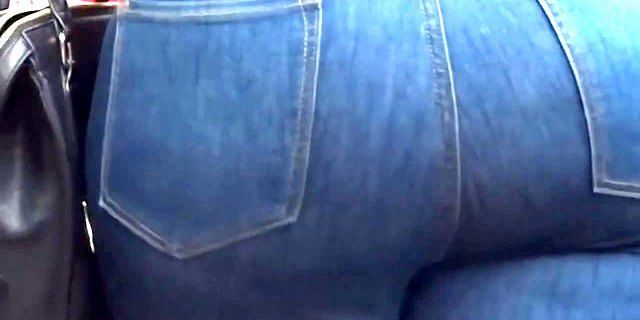 Black dick in jeans