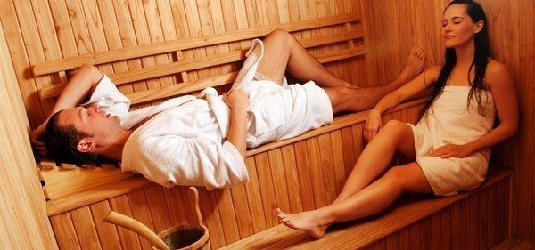 Russian sauna nudist