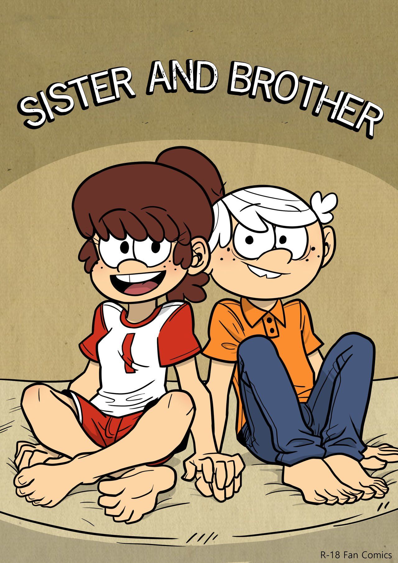 Cartoon sister brother