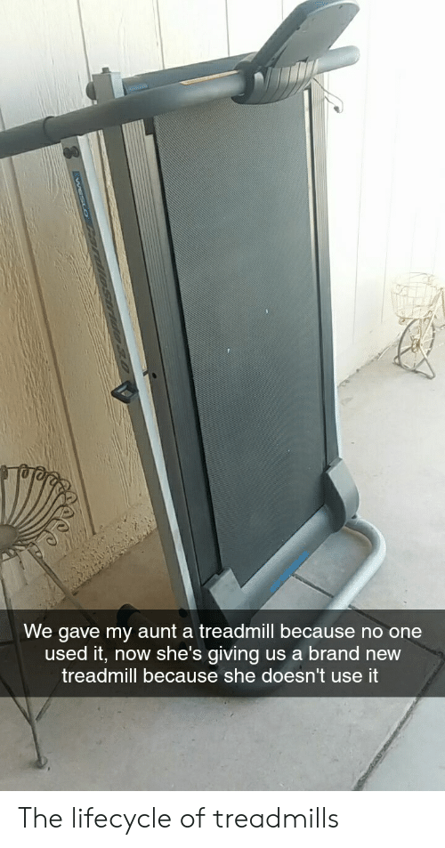 Aunt treadmill