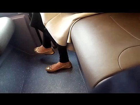 best of Bus feet candid