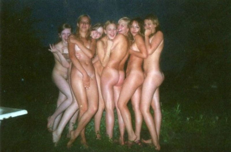 Nudist party amateur