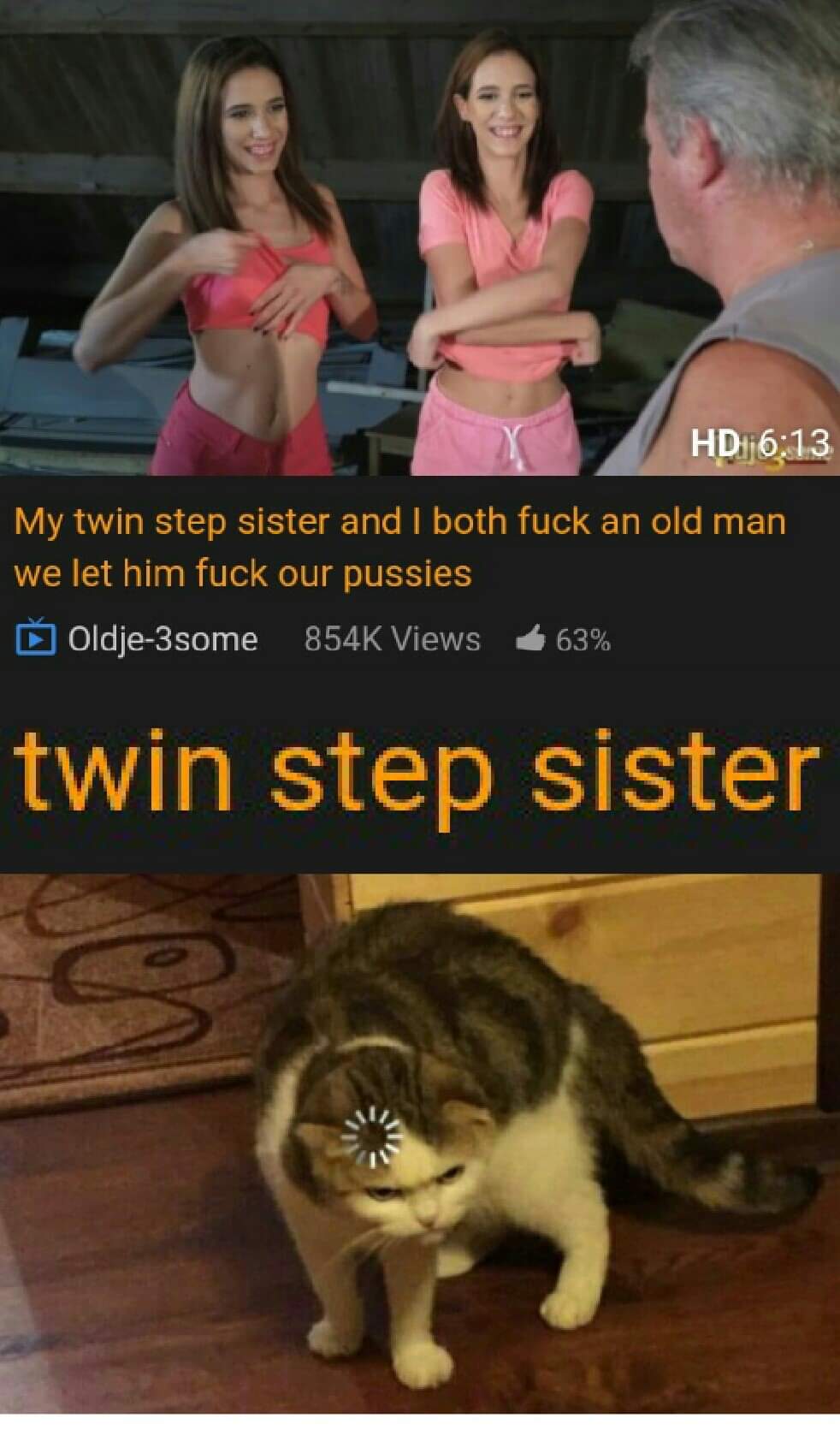 best of And twin step sister
