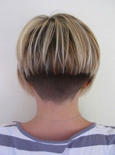 best of Haircut shaved bob