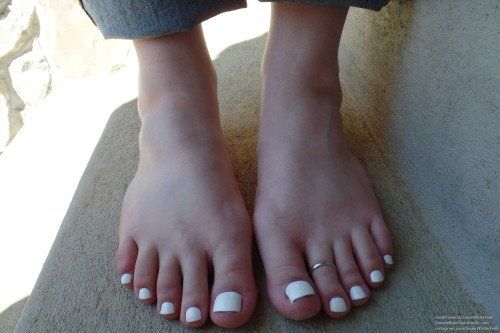 best of Nails feet white