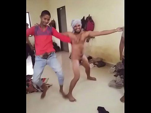 Guys dancing naked