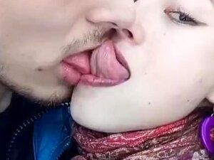 This bitch loves to swallow a big, hard cock. A long tongue is crazy.