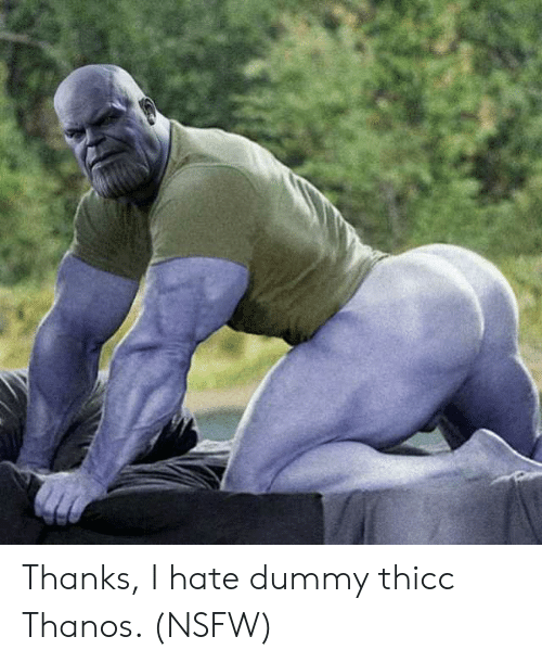 Paloma recommendet ass thanos thicc