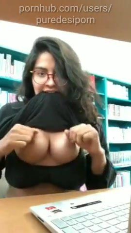 best of Showing desi library girl