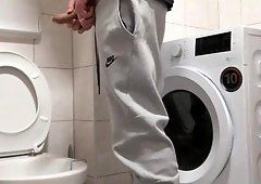 Lunar reccomend caught doctor peeing urinal with erection