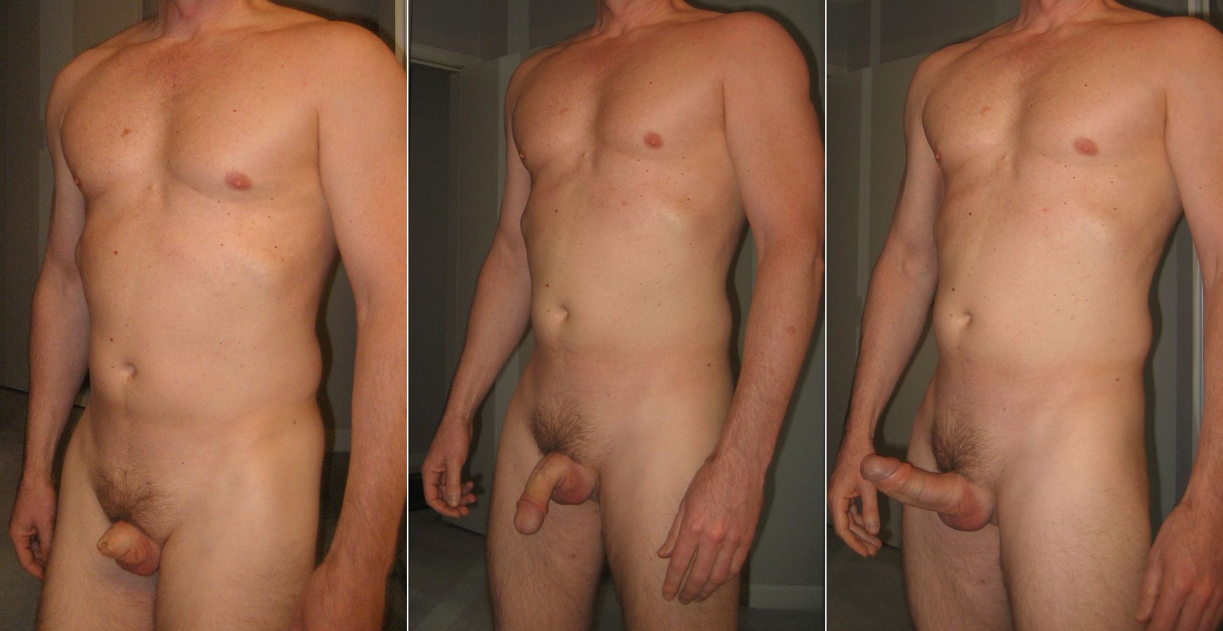 Naked men with normal size dick - XXX photo