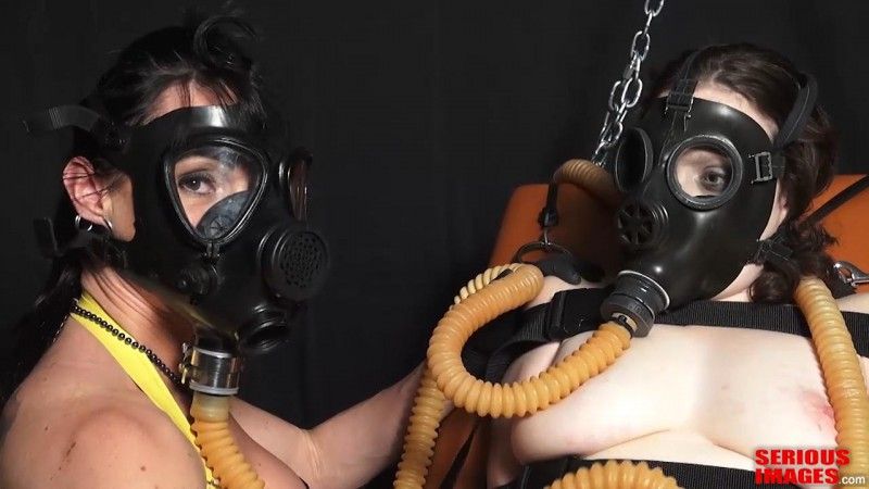 Mantis reccomend gas mask breathing and