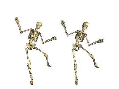 Halloween special spooky skeletons