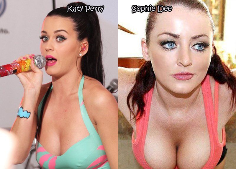 Katy perry lookalike hot compilation.