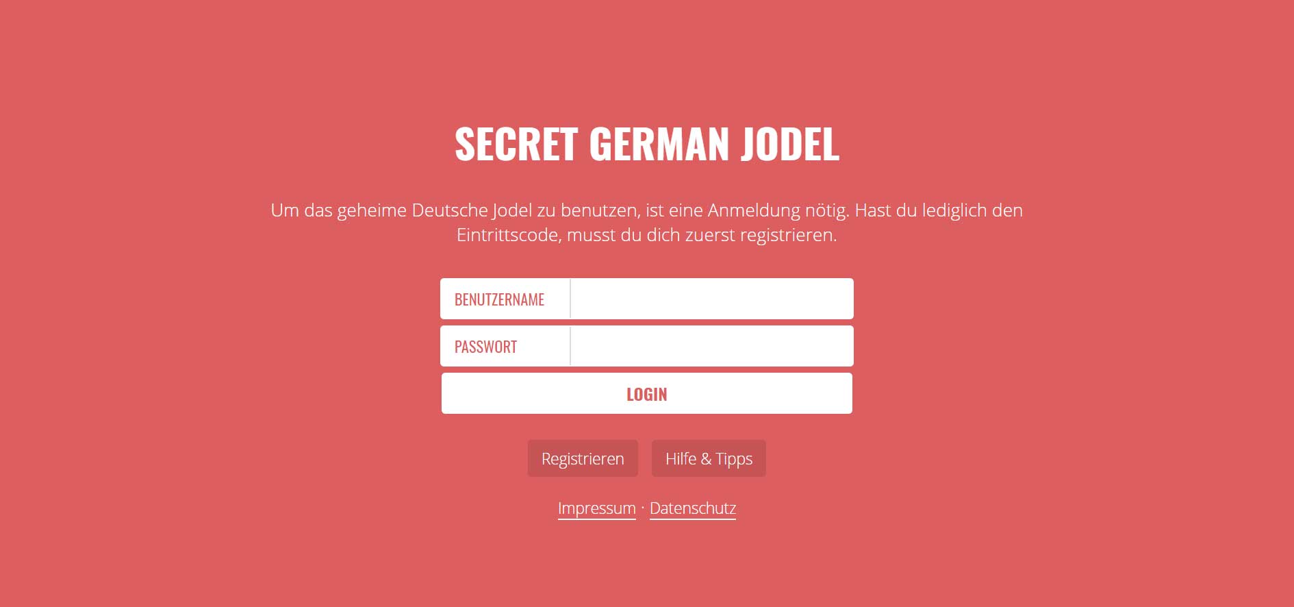 best of Jodel secret german