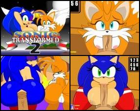 Sonic transformed full playthrough scenes