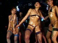 Roma reccomend micro bikini oily dance