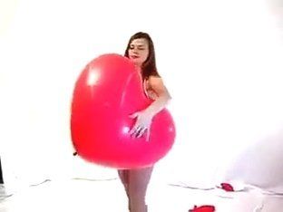 best of Popping balloon fetish balloon