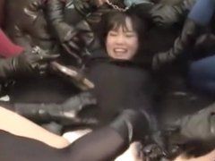 Japanese heroine tickle