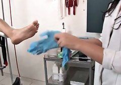 Nurse gloves prostate