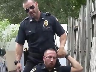 Sexy Police Officer Gets Hard Cock to Eat and Jerk Her Pussy
