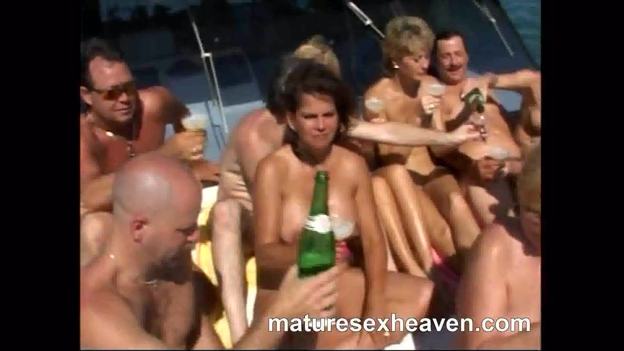 best of Yacht orgy granny