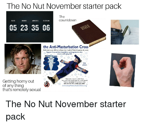 No nut november cumshot