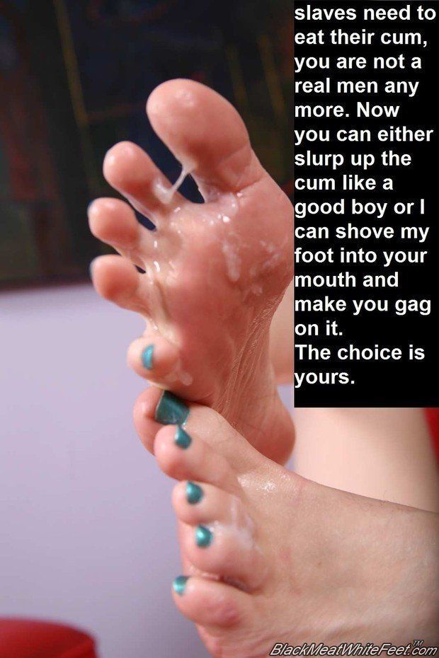 best of Eating feet cum femdom