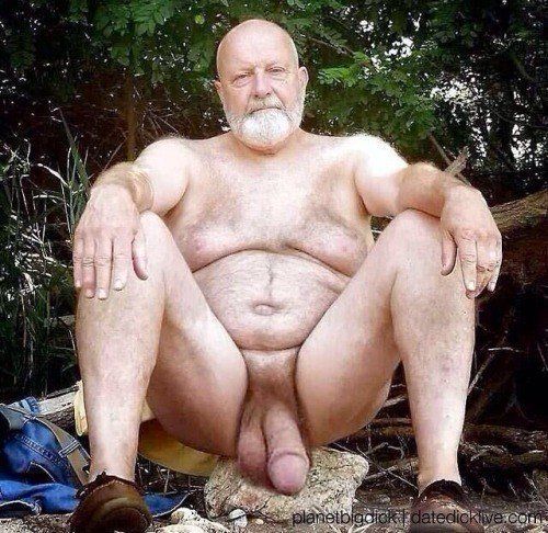 Old man big balls