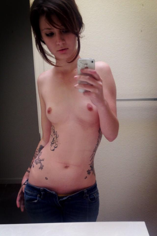 Naked Tattooed Teen