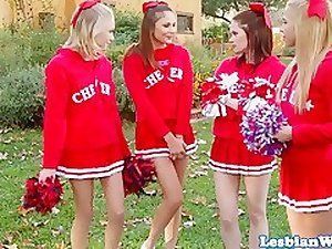 French F. reccomend blonde cheerleader lesbian
