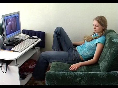 Teen Girl Caught Atching Porn