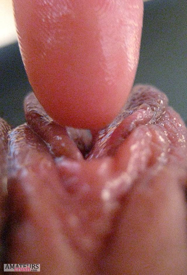 Hot wet pussy close up