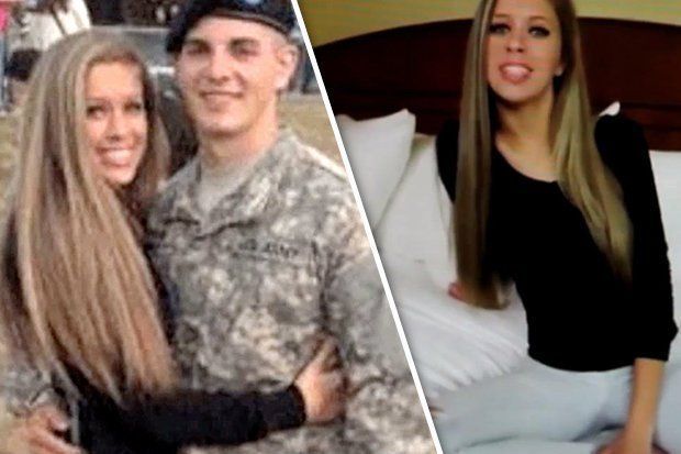 Cheating military wife photo