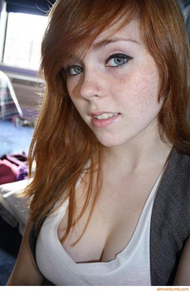 Redhead With Freckles Gets Creampied