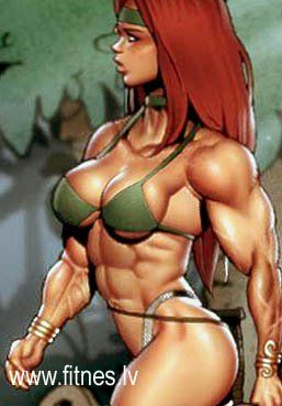 best of Girl hot muscle