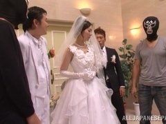 Bronze O. reccomend japanese wedding orgy