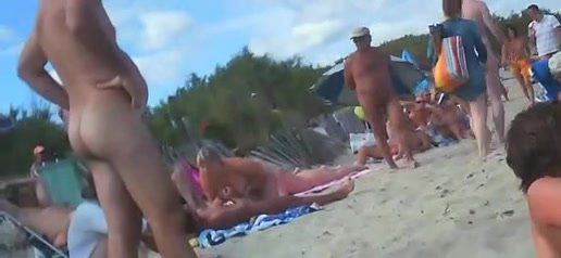 best of Beach couple nude sex